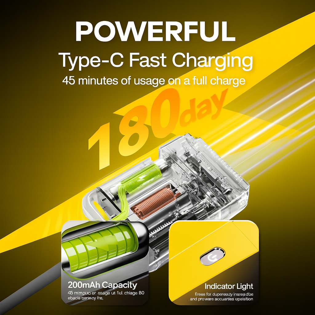 Smasmall Nano Ultra-Light Electric Shaver