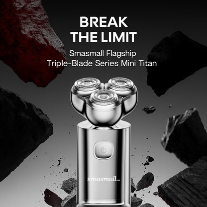 Smasmall Mini Titan Triple Blade Electric Shaver