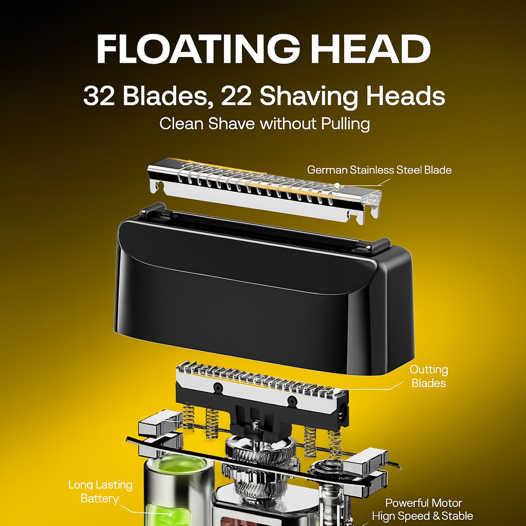Smasmall Nano Ultra-Light Electric Shaver